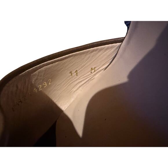 Stuart Weitzman Wood Block Heel Sandals – Women’s Size 11 - Picture 4 of 8